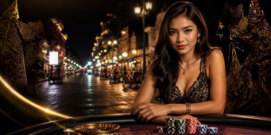 Seorang wanita bermain platform casino online dengan santai dan terkendali